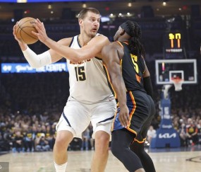 SGA轰34+8约基奇6犯毕业 雷霆狂胜掘金总分1-1